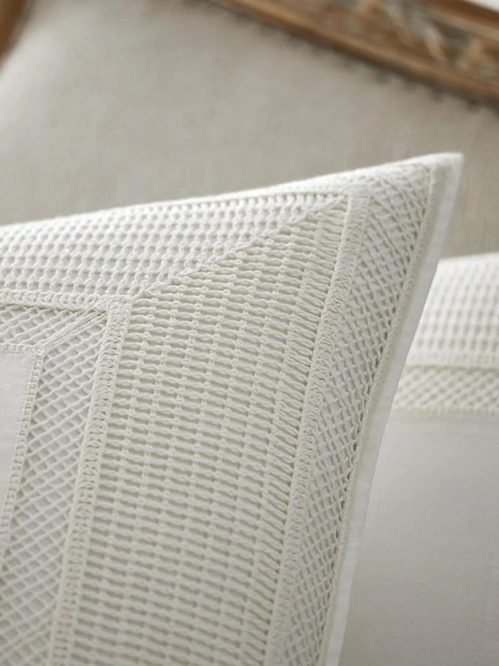 Ralph Lauren Home Adalia Collection - Caden Euro Sham - White 26